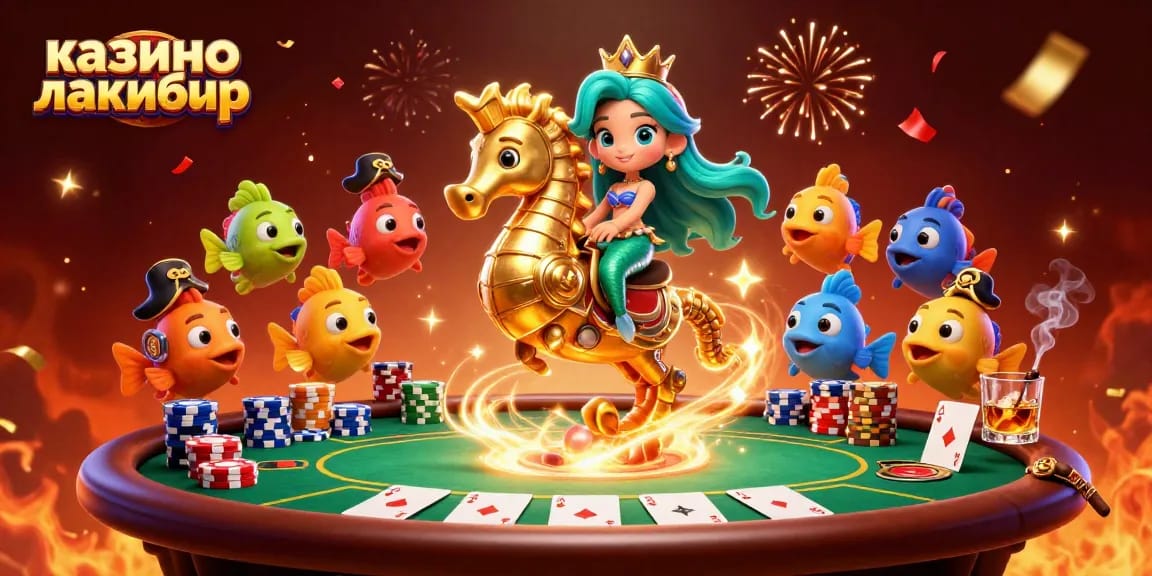 Experience the thrilling world of казино лакибир with a mermaid princess and colorful adventure!