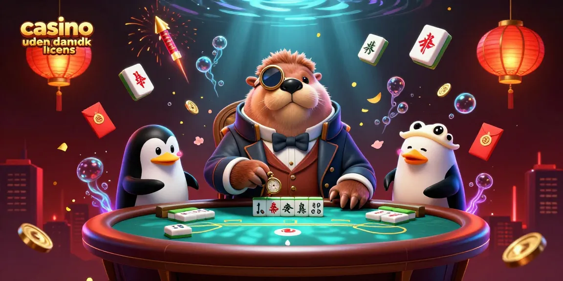 Join the fun at casino uden dansk licens featuring a jolly walrus and friends at an underwater poker game.