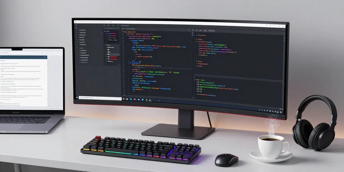 IPTV subscription reseller software development workspace showcasing advanced technology tools.