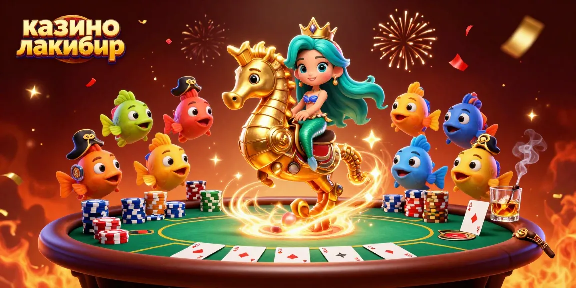 Experience the thrilling world of казино лакибир with a mermaid princess and colorful adventure!