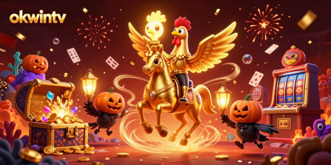 Wager on okwintv for thrilling casino gaming experiences featuring vibrant characters and festive atmosphere.