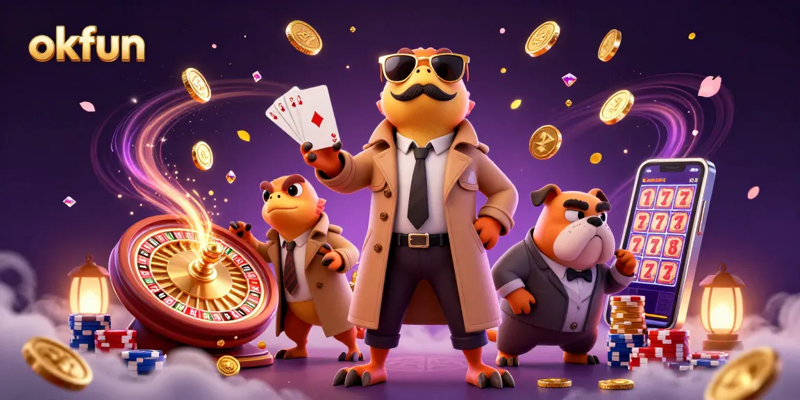 Experience thrilling gameplay at okfun with vibrant casino characters and dynamic action.