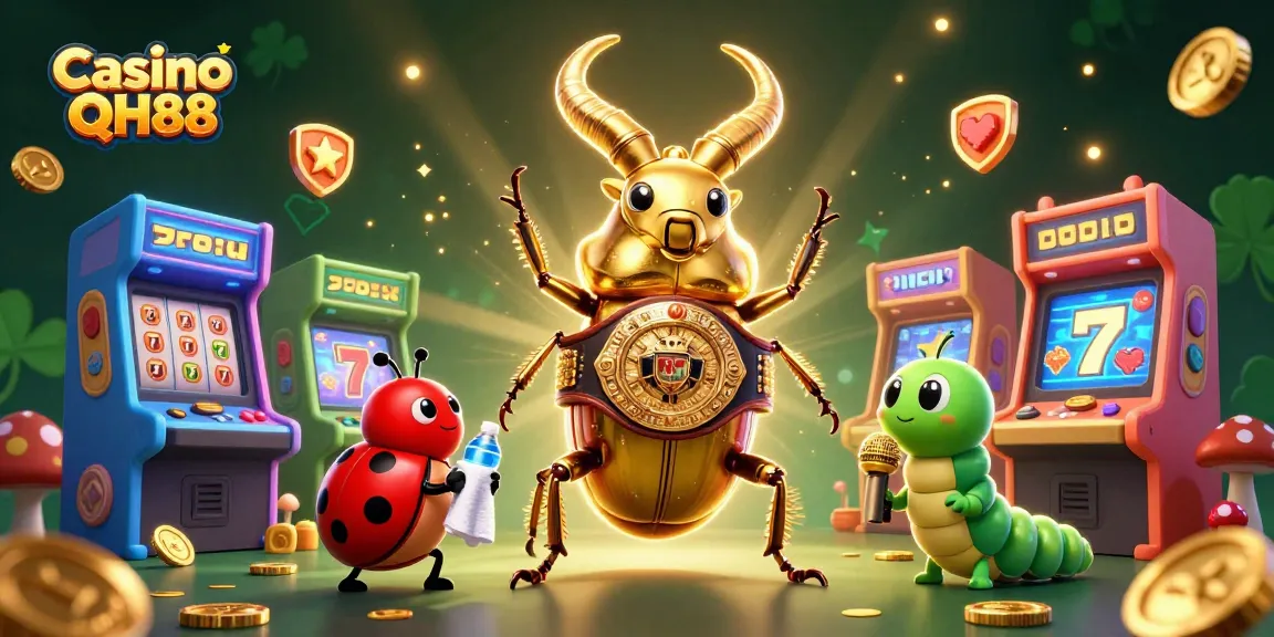 Engage with exciting gaming adventures at Casino QH88 featuring vivid characters and casino elements.