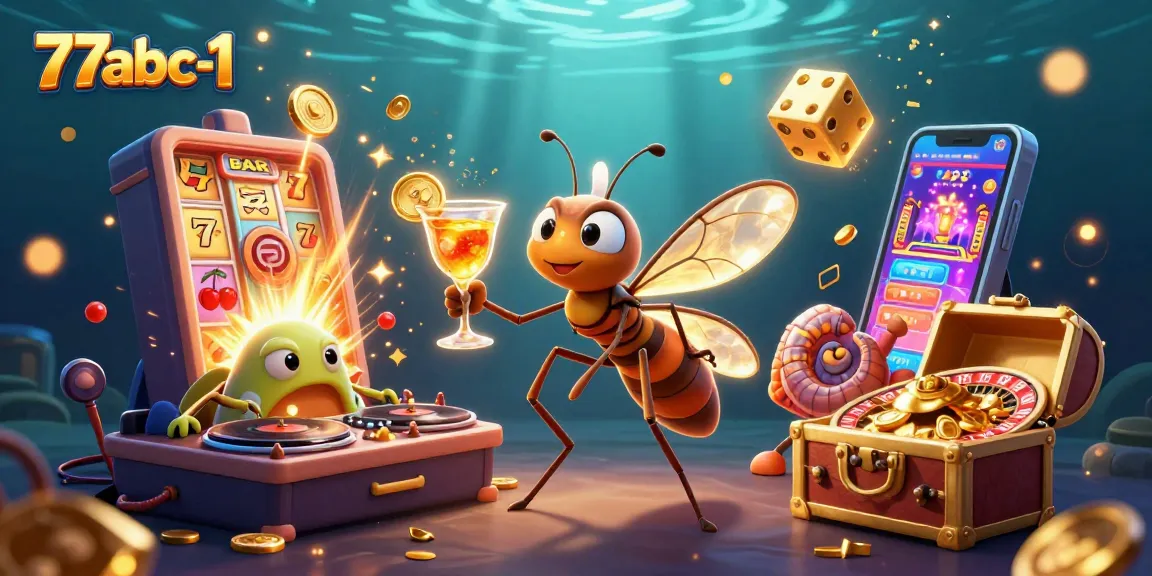 Engage with thrilling casino action at 77abc-1 featuring vibrant game elements like slots and roulette.