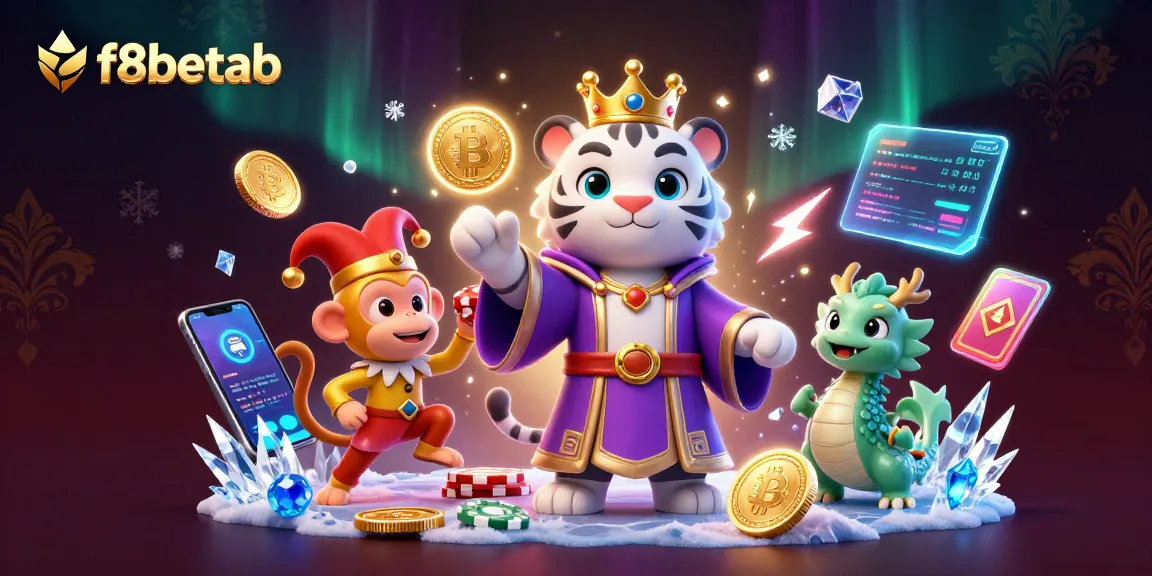 Engage in exciting gaming with f8betab featuring luxurious characters and crypto elements.